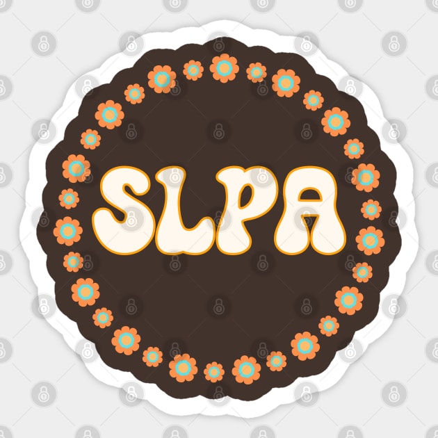 SLPA Speech Language Pathology assistant Sticker by Daisy Blue Designs